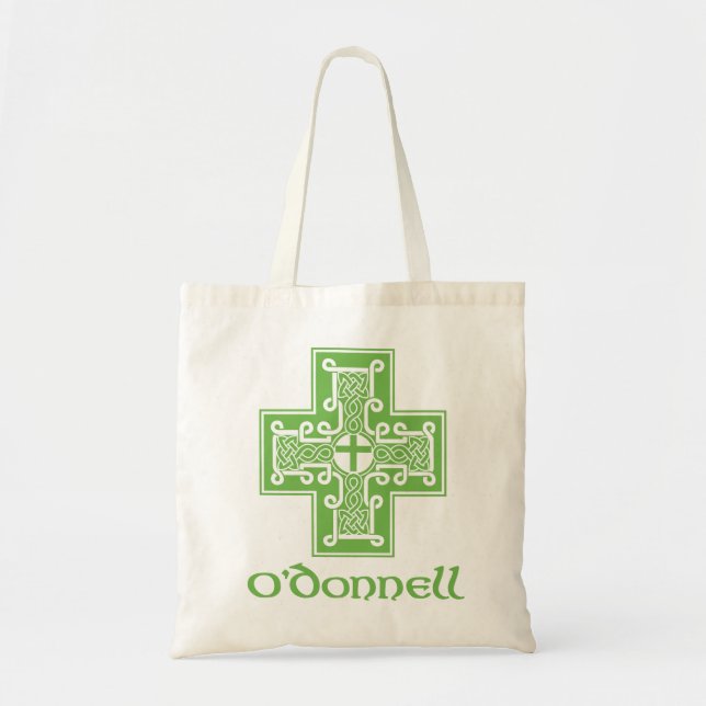 Irisches Knoten-Kreuz O'Donnells Tragetasche (Vorne)