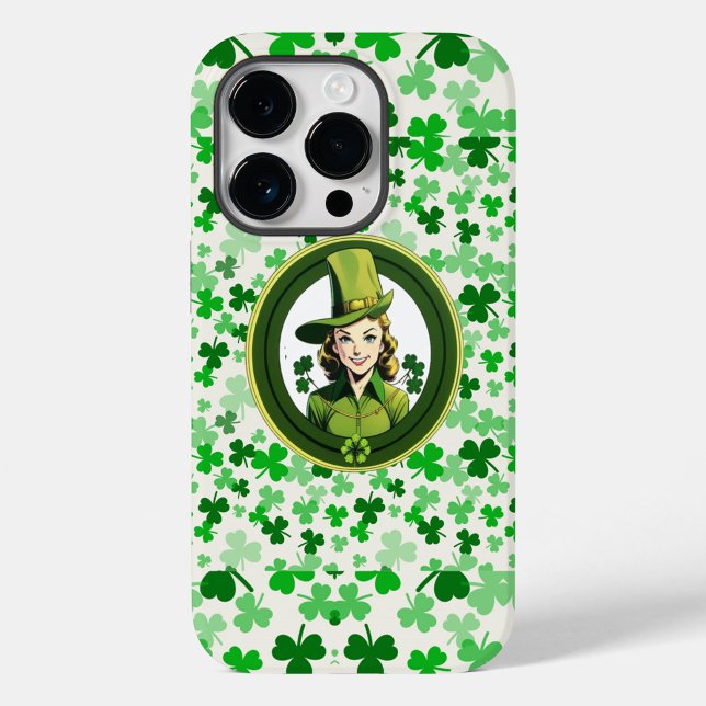 Irisches Mädchen  iPhone Hülle (St. Patrick Day Holiday iPhone Case!)