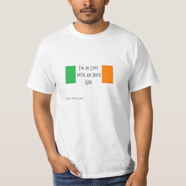 Irisches Mädchen T-Shirt (Vorderseite)