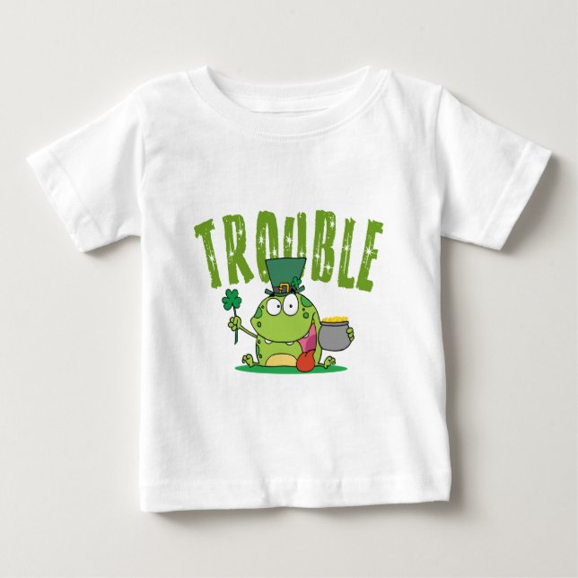 Irisches Problem Baby T-shirt (Vorderseite)