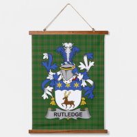Irisches Rutledge Wappen Familienwappen