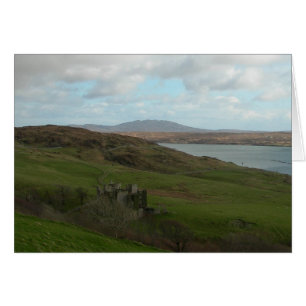 Irisches Schloss in Connemara (freier Raum)