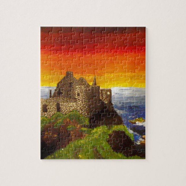 Irisches Schloss Puzzle (Vertikal)
