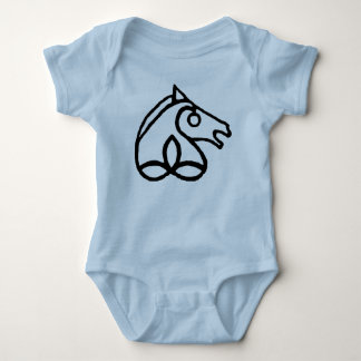 Irisches Sport-Pferdebaby Baby Strampler