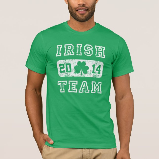 Irisches Team 2014 T-Shirt (Vorderseite)