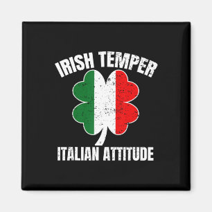 Irisches Temperament italienische Attitüde St Patr Magnet