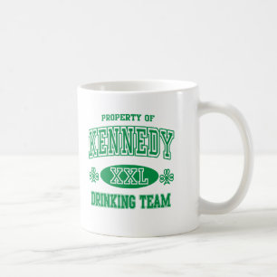 Irisches trinkendes Team Kennedys Kaffeetasse