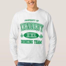 Irisches trinkendes Team Kennedys T-Shirt