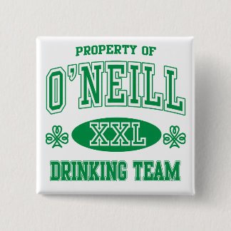 Irisches trinkendes Team O'Neil Button