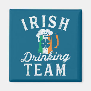 Irisches Trinkteam-Shirt St. Patrick's Day Gruppe Magnet