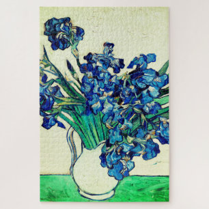 Irises (1890) by Vincent Van Gogh Puzzle