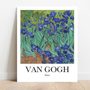 Irises by Vincent van Gogh Poster