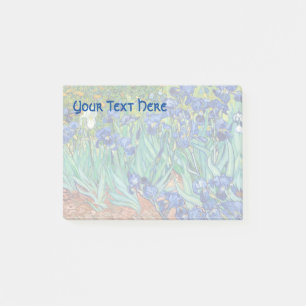Irises Vincent van Gogh Blume Kunstmalerei Post-it Klebezettel