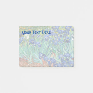 Irises Vincent van Gogh Blume Kunstmalerei Post-it Klebezettel