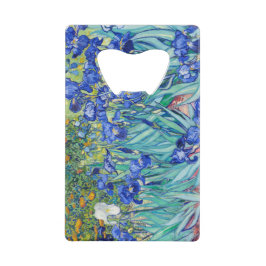 Irises Vincent van Gogh Geldbeutel Flaschenöffner