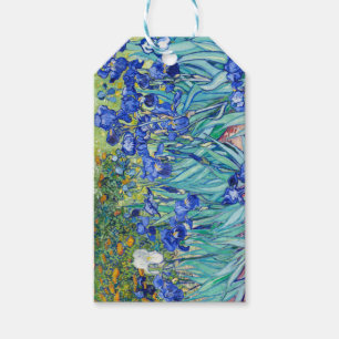 Irises Vincent van Gogh Gift Tags Geschenkanhänger