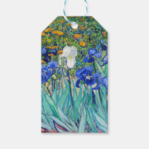 Irises Vincent van Gogh Gift Tags Geschenkanhänger