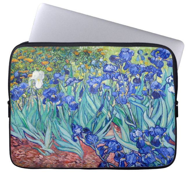 Irises Vincent van Gogh Laptopschutzhülle (Vorderseite)