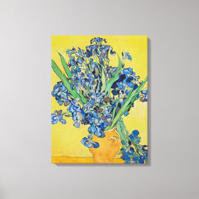 Irises Vincent van Gogh Leinwanddruck (Vorderseite)