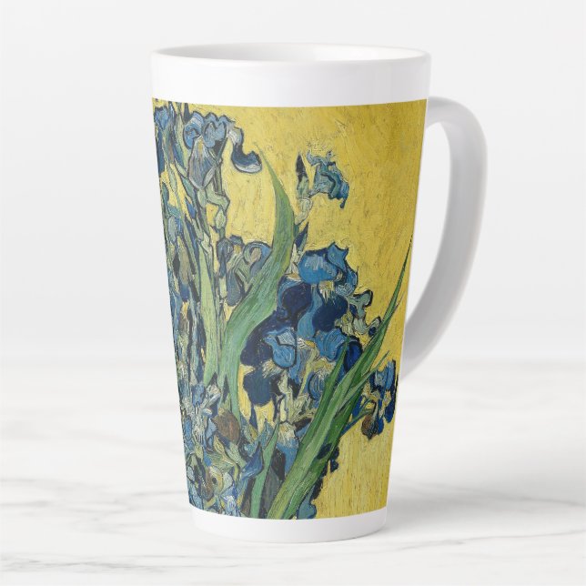 Irises-Vincent van Gogh Milchtasse (Rechte Ecke)