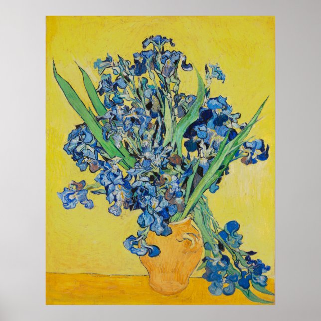 Irises Vincent van Gogh Poster (Vorne)
