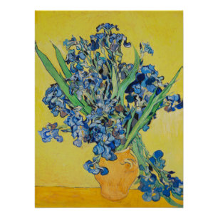 Irises Vincent van Gogh Poster