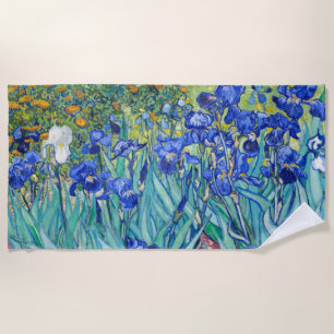 Irises Vincent van Gogh Strandtuch