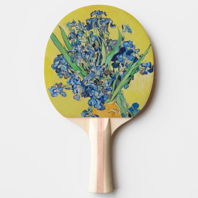 Irises Vincent van Gogh Tischtennis Schläger (Vorderseite)