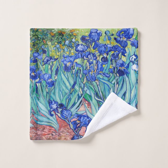 Irises Vincent van Gogh Waschlappen (Waschlappen)