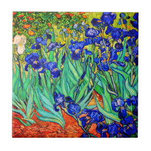 Irises von Vincent Van Gogh Fliese