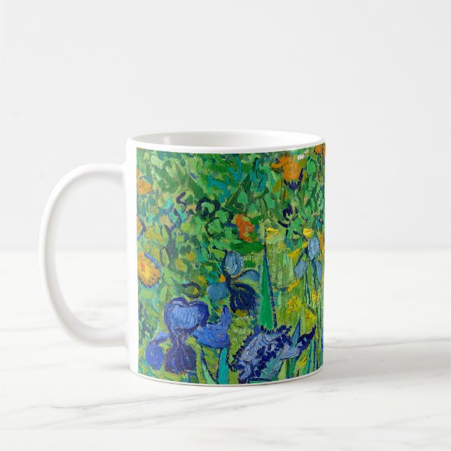 Irises von Vincent Van Gogh Kaffeetasse (Links)