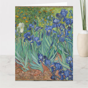 Irises von Vincent Van Gogh Karte