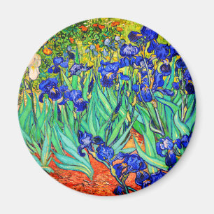 Irises von Vincent Van Gogh Magnet