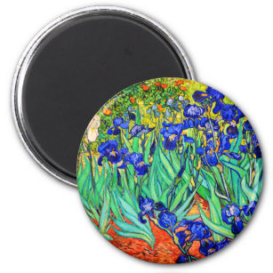 Irises von Vincent Van Gogh Magnet