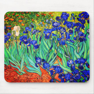 Irises von Vincent Van Gogh Mousepad