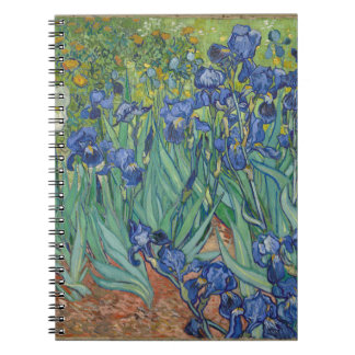 Irises von Vincent Van Gogh Notizblock