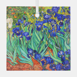 Irises von Vincent Van Gogh Ornament Aus Glas