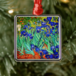 Irises von Vincent Van Gogh Ornament Aus Metall