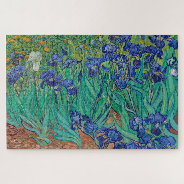 Irises von Vincent Van Gogh Puzzle (Horizontal)