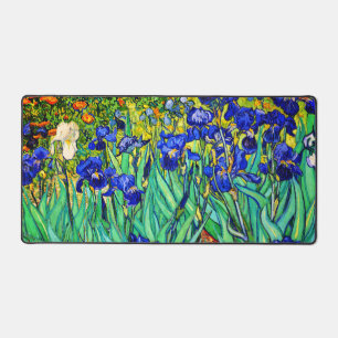 Irises von Vincent Van Gogh Schreibtischunterlage