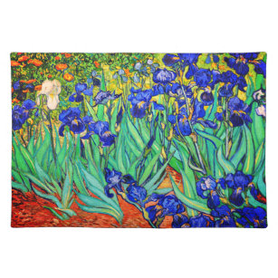 Irises von Vincent Van Gogh Stofftischset
