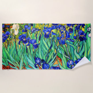 Irises von Vincent Van Gogh Strandtuch