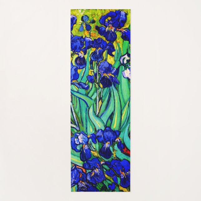 Irises von Vincent Van Gogh Yogamatte (Vorderseite)