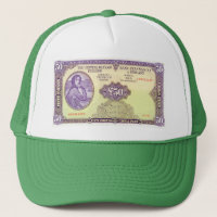 Irish 50 Pfund Banknote for Trucker hat