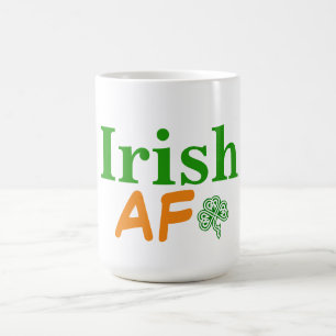Irish AF Funny Kaffeetasse
