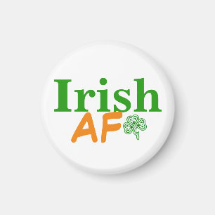 Irish AF Lustig Magnet