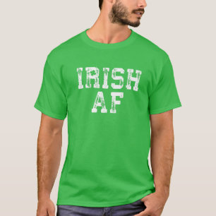 Irish AF Vintage St. Patrick's Day Geschenk T-Shirt