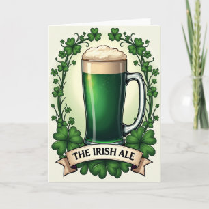 Irish-Ale-Jubelkarte Karte