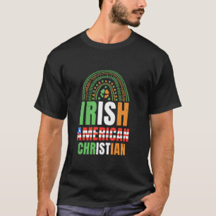 Irish American Christlich Roots Family Ireland USA T-Shirt
