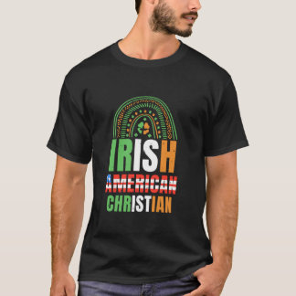 Irish American Christlich Roots Family Ireland USA T-Shirt